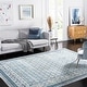 preview thumbnail 8 of 18, SAFAVIEH Brentwood Gusta Traditional Oriental Rug - Light Grey/Blue - 2' x 12'