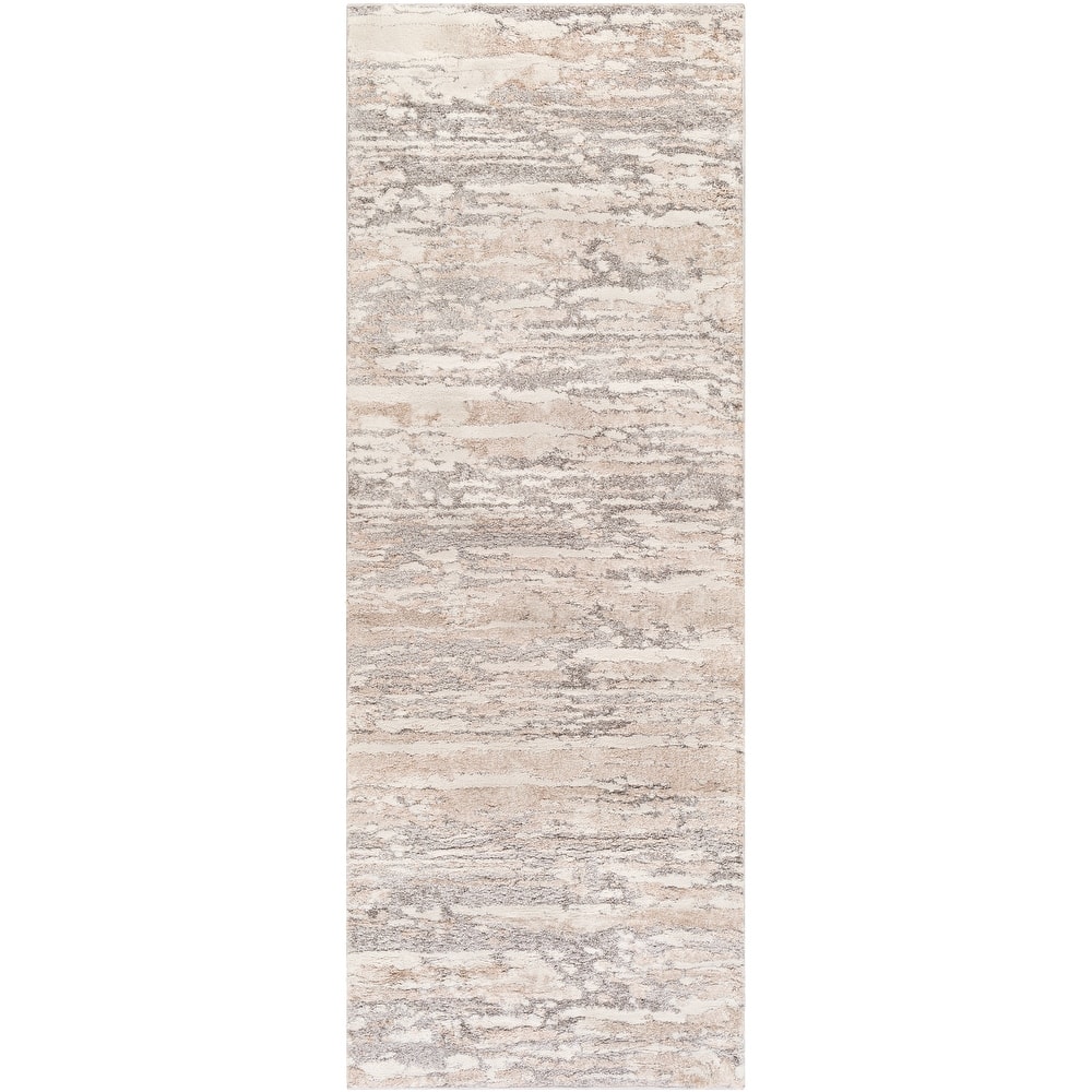 Livabliss Lido Plush Striped Area Rug