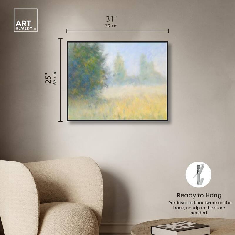 Faded Horizon II Canvas by Art Remedy