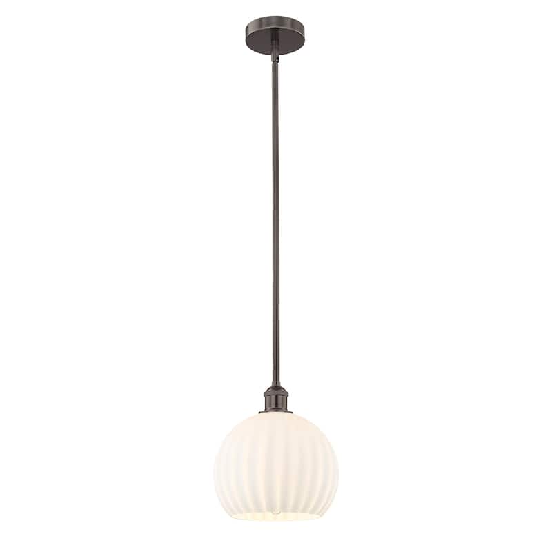 Innovations Lighting 616-1S 11 10 White Venetian Pendant White