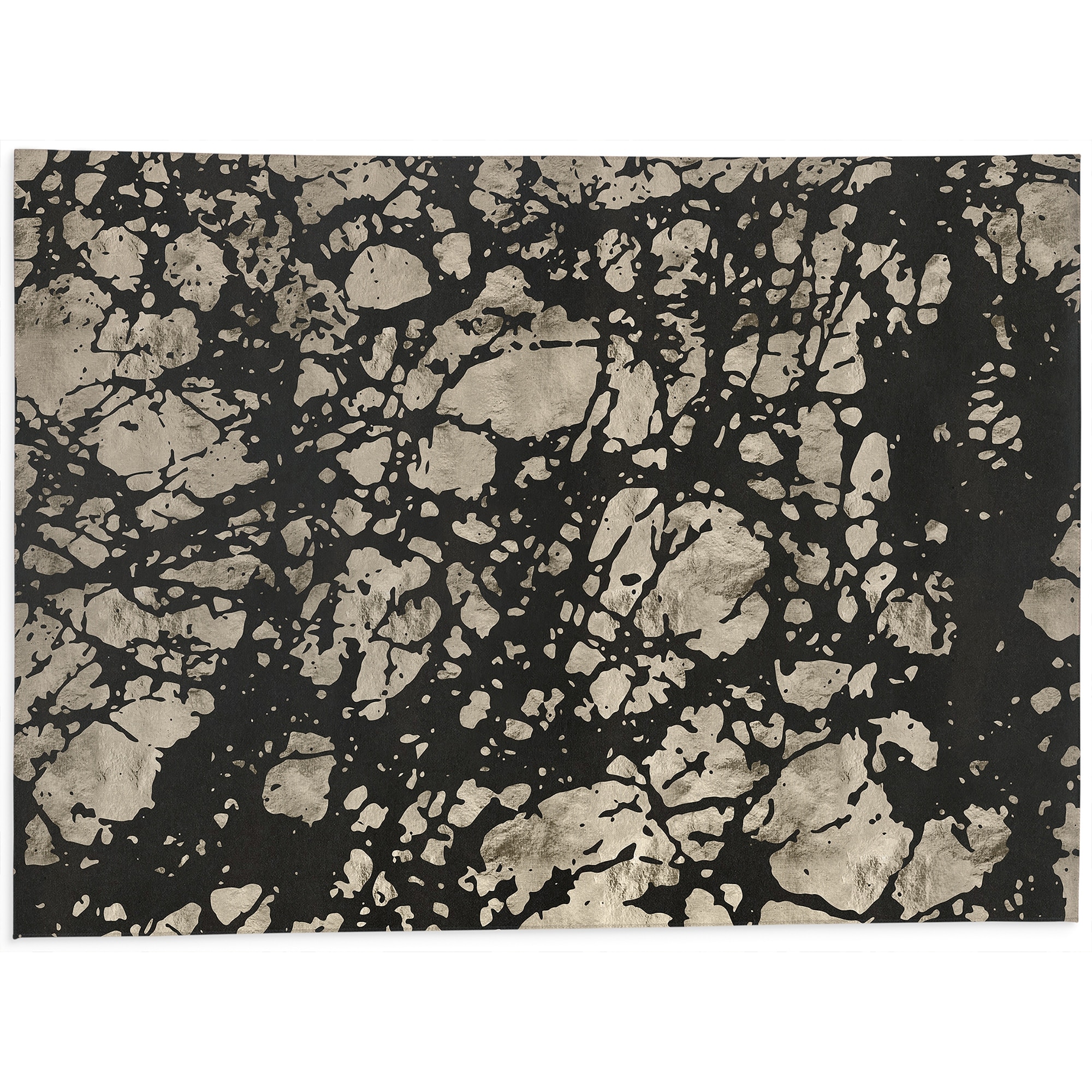 MARBLE BLACK SMALL Indoor Floor Mat By Kavka Designs - Bed Bath & Beyond -  31257850