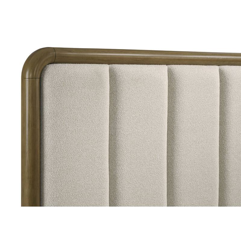 Tully Nutmeg Upholstered Queen Bed