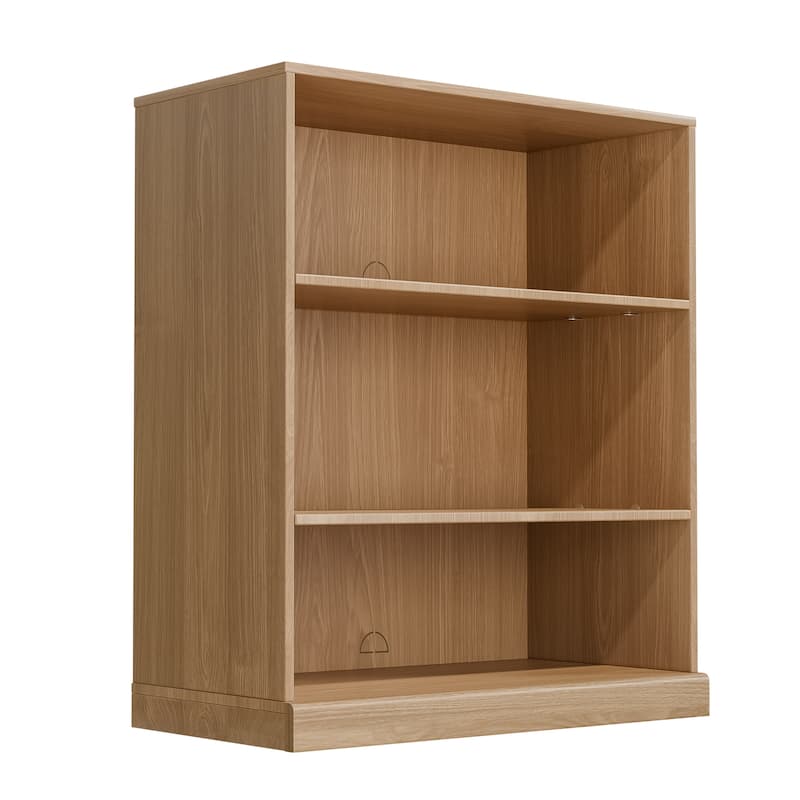 Doorless Wood Bookshelf Storage Cabinet Bookcase&Office Cabinet for Kitchen Bedroom Entryway Living Room Dinning Room