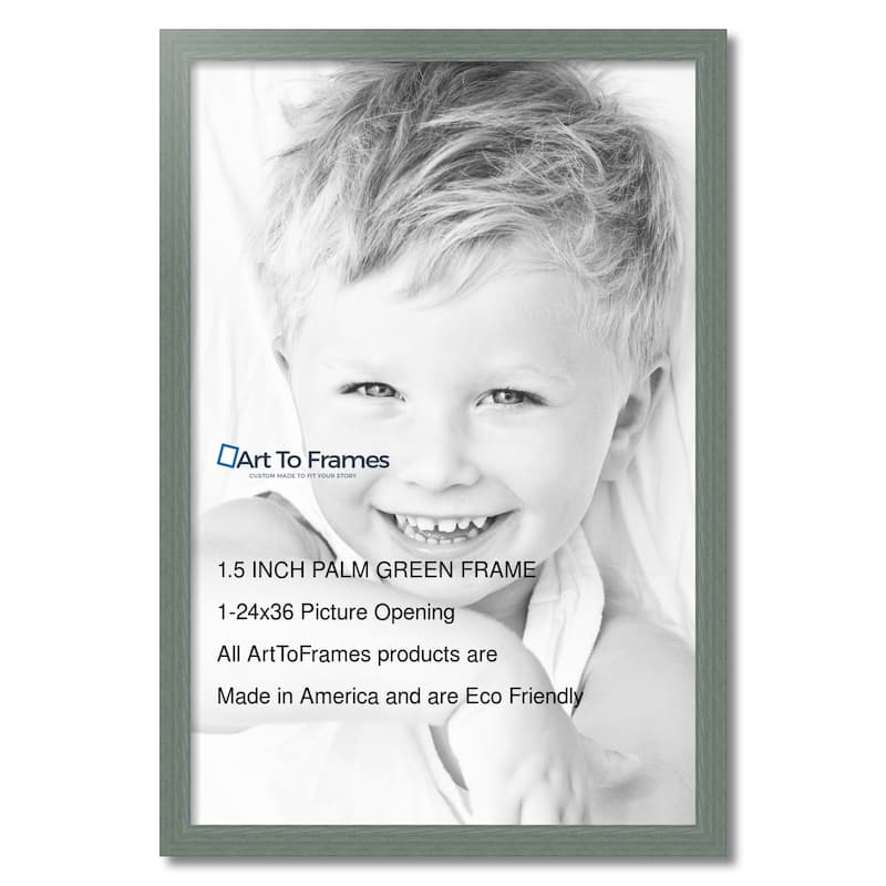 ArtToFrames Rustic Waves 24x36 Inch Picture Frame, 1.50 Inch Wood Poster Frame Available in Multiple Colors (56673-24x36)