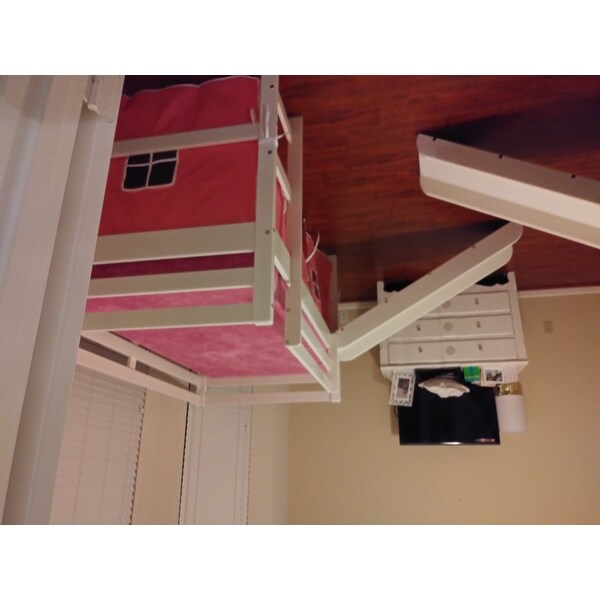 donco loft bed with slide