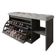 preview thumbnail 10 of 17, CraftPorch Multifunctional Flip-Drawer Storage Shoes Bench