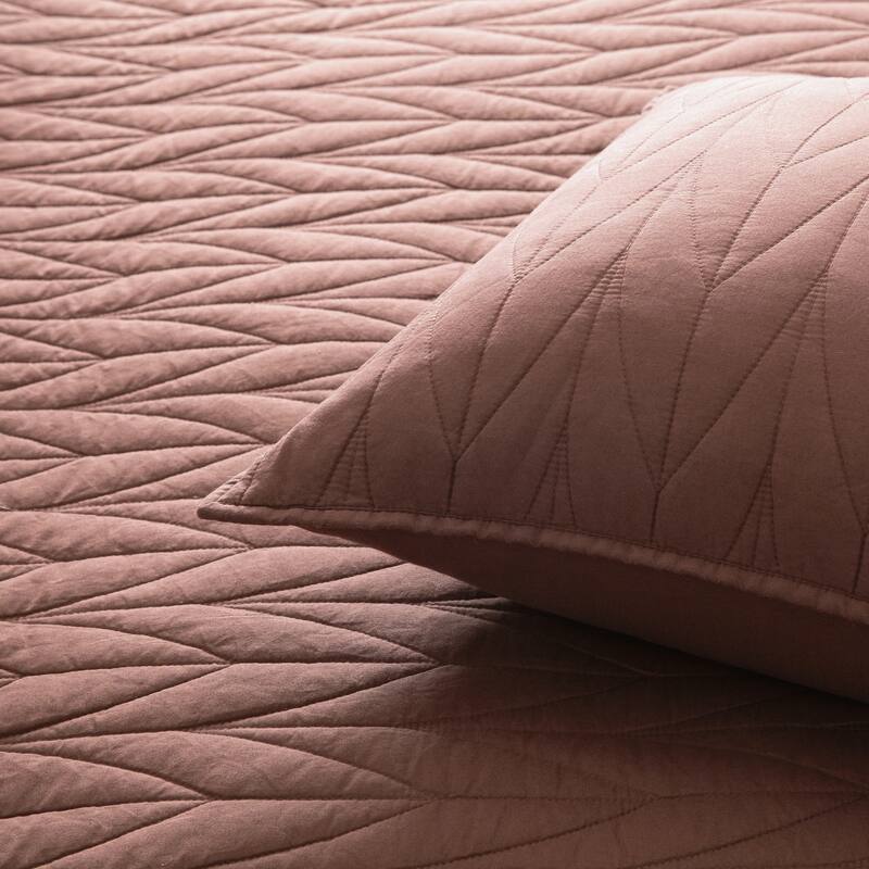 Cotton Reversible 3 Piece Quilt Set
