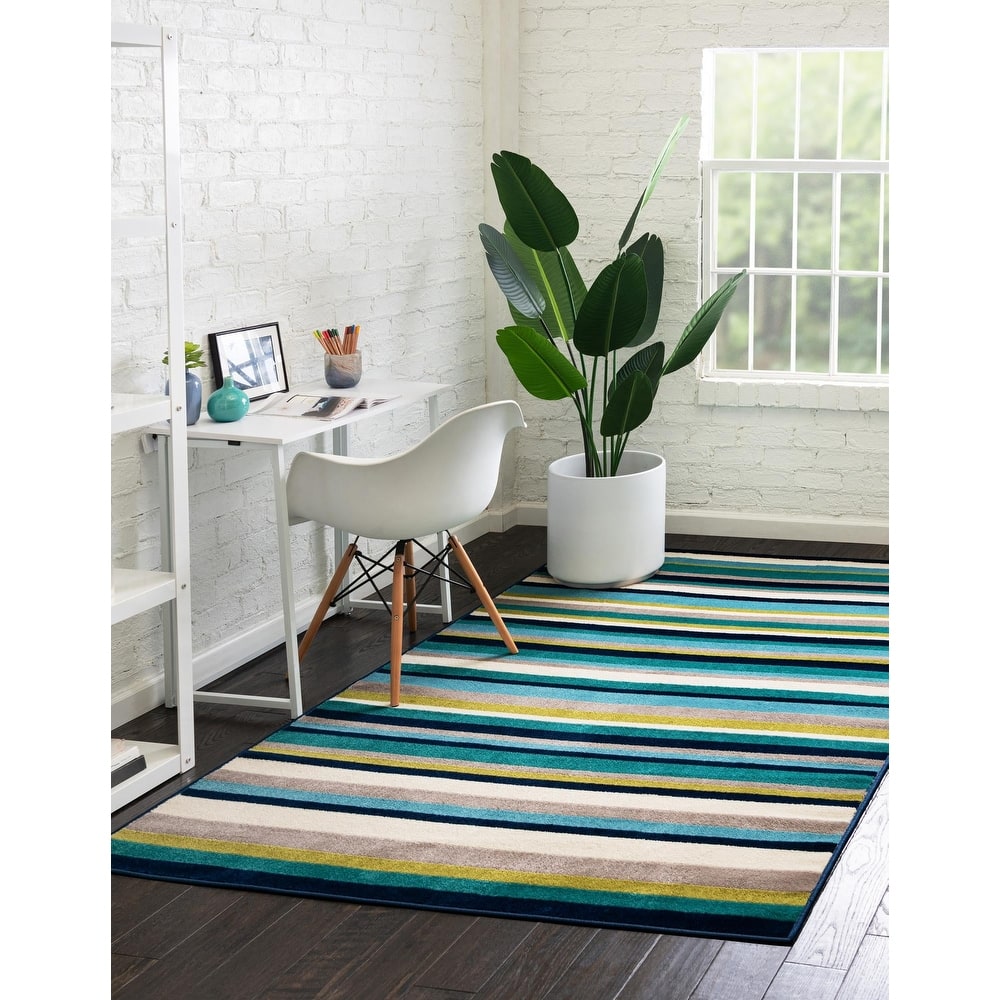 Contemporary Chorisia Collection Area Rug