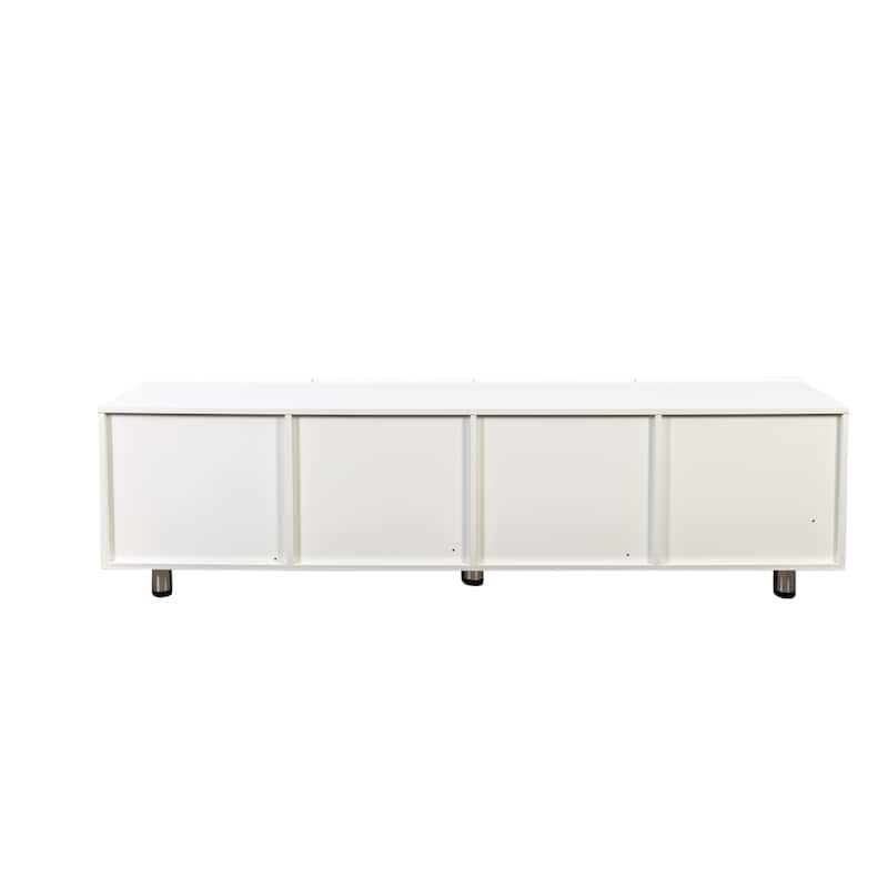 TV Stand for 65+ Inch TV,Modern TV Stand for Living Room,Entertainment Center with Storage & 2 Drawers,TV Media Console Cabinet