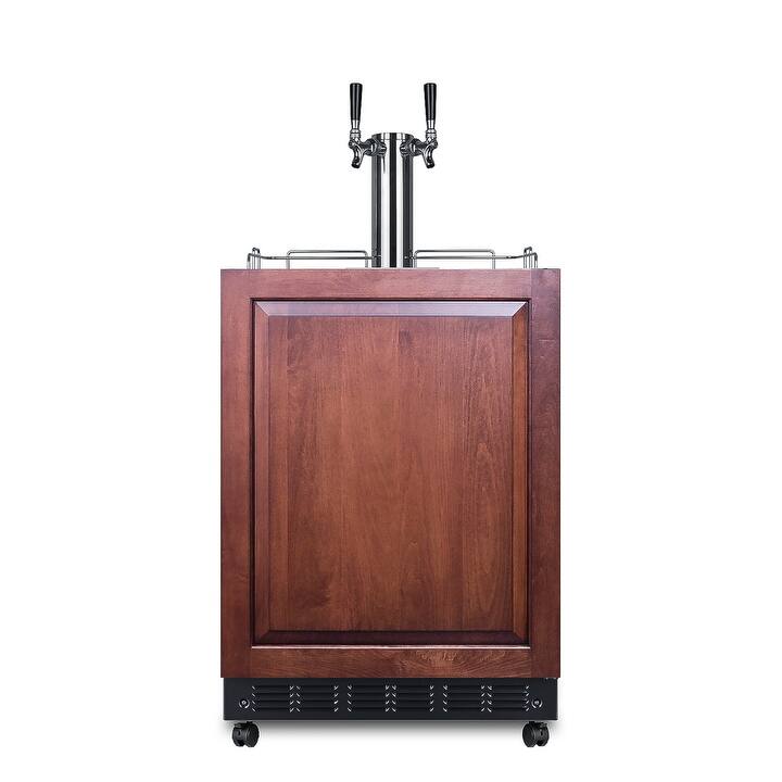 Summit SBC7BRSIFWK2 24" Wide 5.3 Cu. Ft. Panel Ready Free Standing - Panel Ready