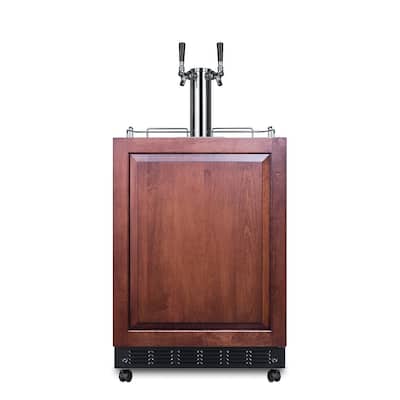 Summit SBC7BRSIFWK2 24" Wide 5.3 Cu. Ft. Panel Ready Free Standing