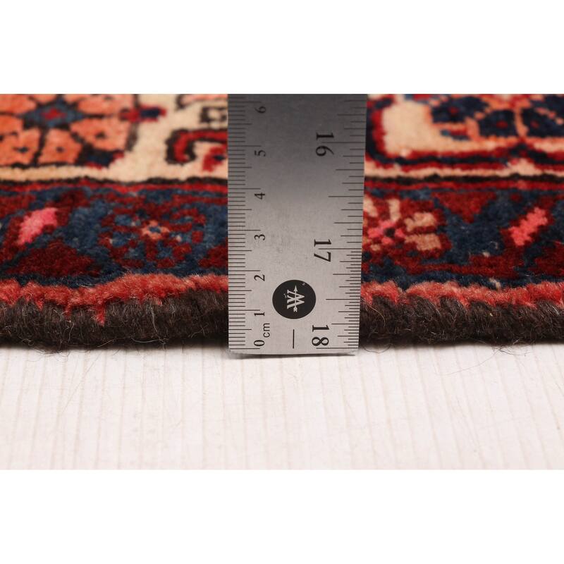 ECARPETGALLERY Hand-knotted Konya Anatolian Cream, Red Wool Rug - 3'6 x 9'9