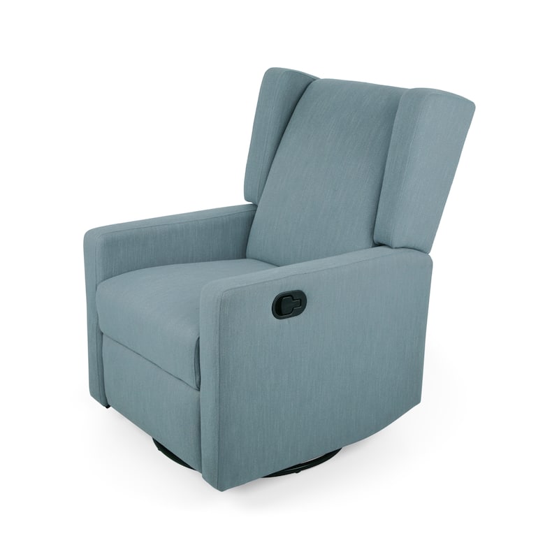 Christopher Knight Home - Hounker Contemporary Upholstered Swivel Recliner