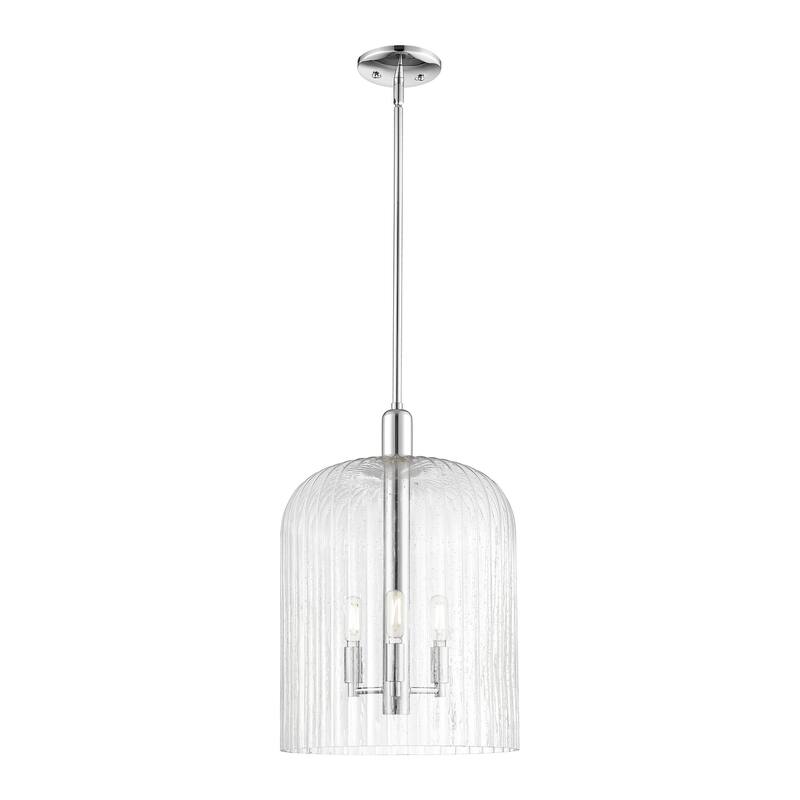 Innovations Lighting Downtown Urban - Bridal Veil - 3 Light 12" Stem Hung Mini Pendant