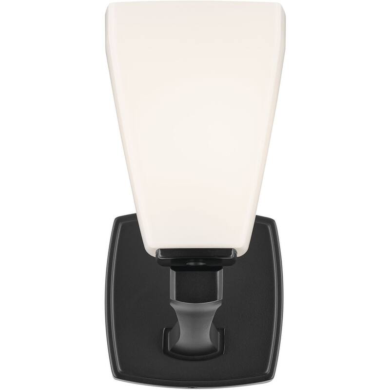 Kichler 55214 Marant 10" Tall Bathroom Sconce with Opal Glass Shade