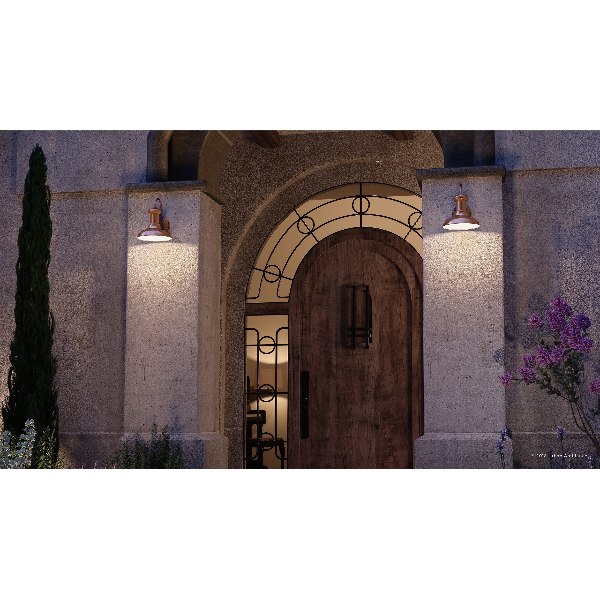 Luxury Industrial Chic Outdoor Wall Light, 10\, image size:2480x2480