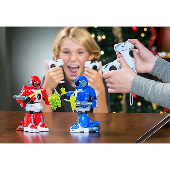 sharper image rc boxing robots