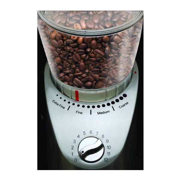 Shop Capresso 575 05 Infinity Plus Conical Burr Grinder With Large Bean Container Certified Refurbished Overstock 28156938