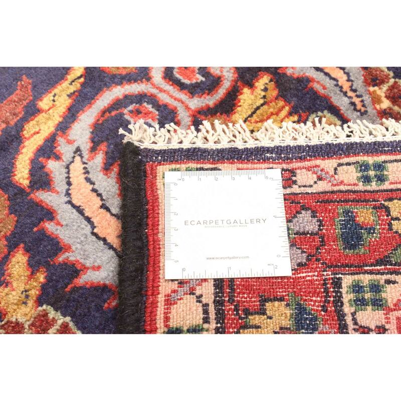 ECARPETGALLERY Hand-knotted Anadol Dark Navy Wool Rug - 2'8 x 10'2