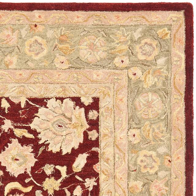 SAFAVIEH Anatolia Angeline Traditional Oriental Hand-spun Wool Rug