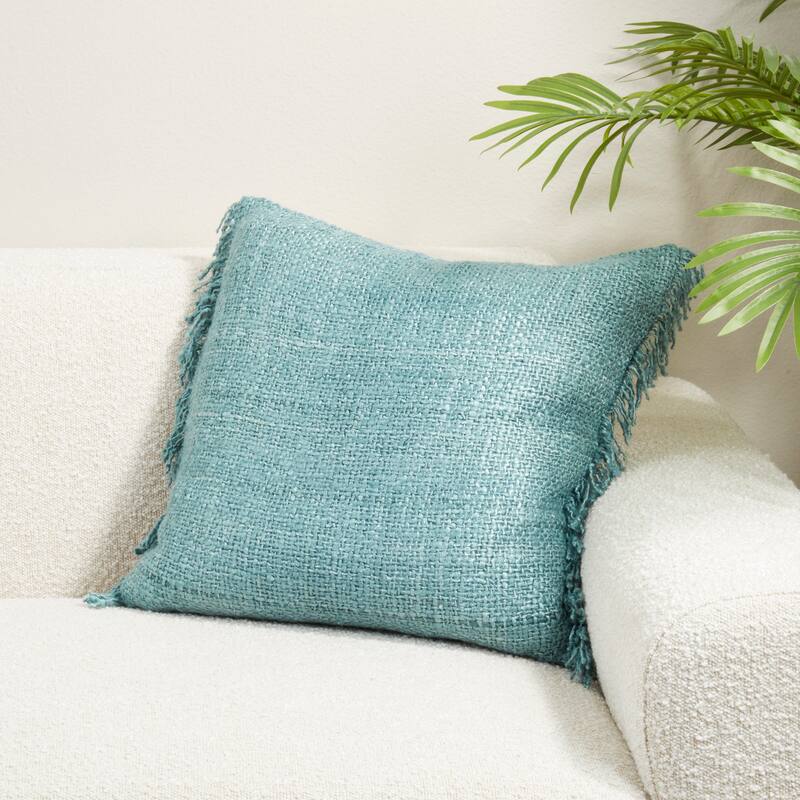 Fringe Throw Pillow