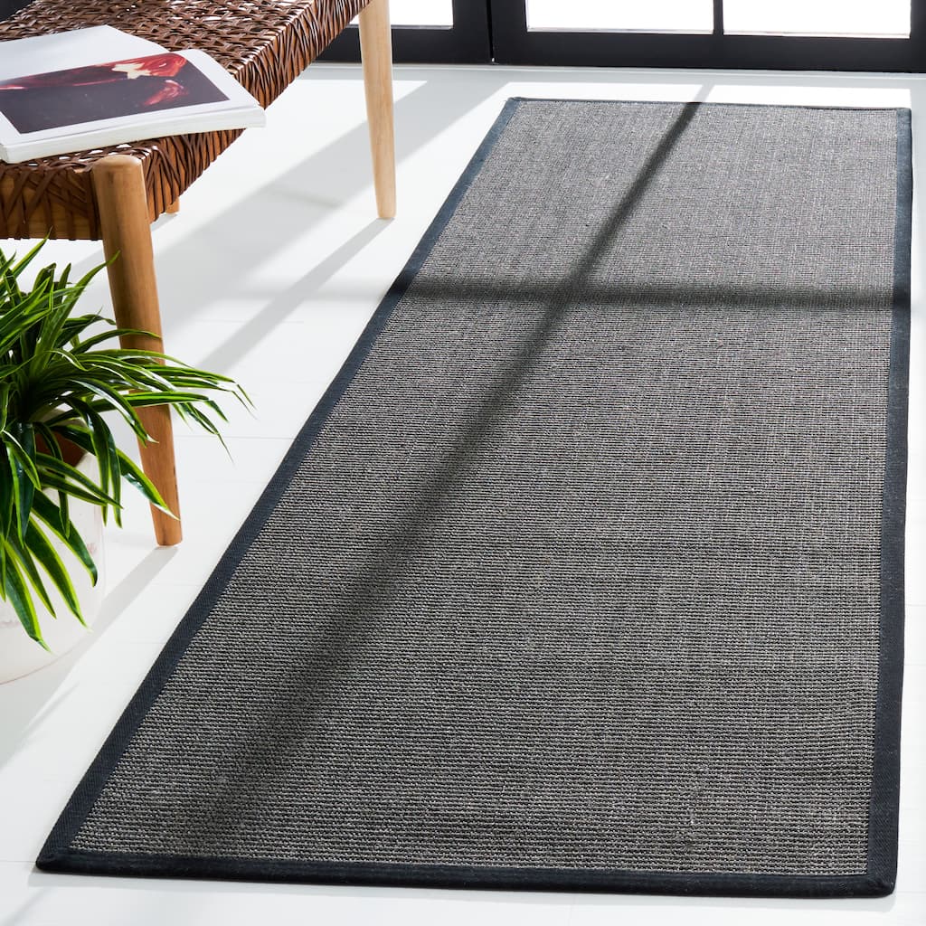 SAFAVIEH Natural Fiber Alleen Casual Border Sisal Rug