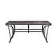 preview thumbnail 4 of 4, Patio Festival 63" Outdoor Metal Dining Table