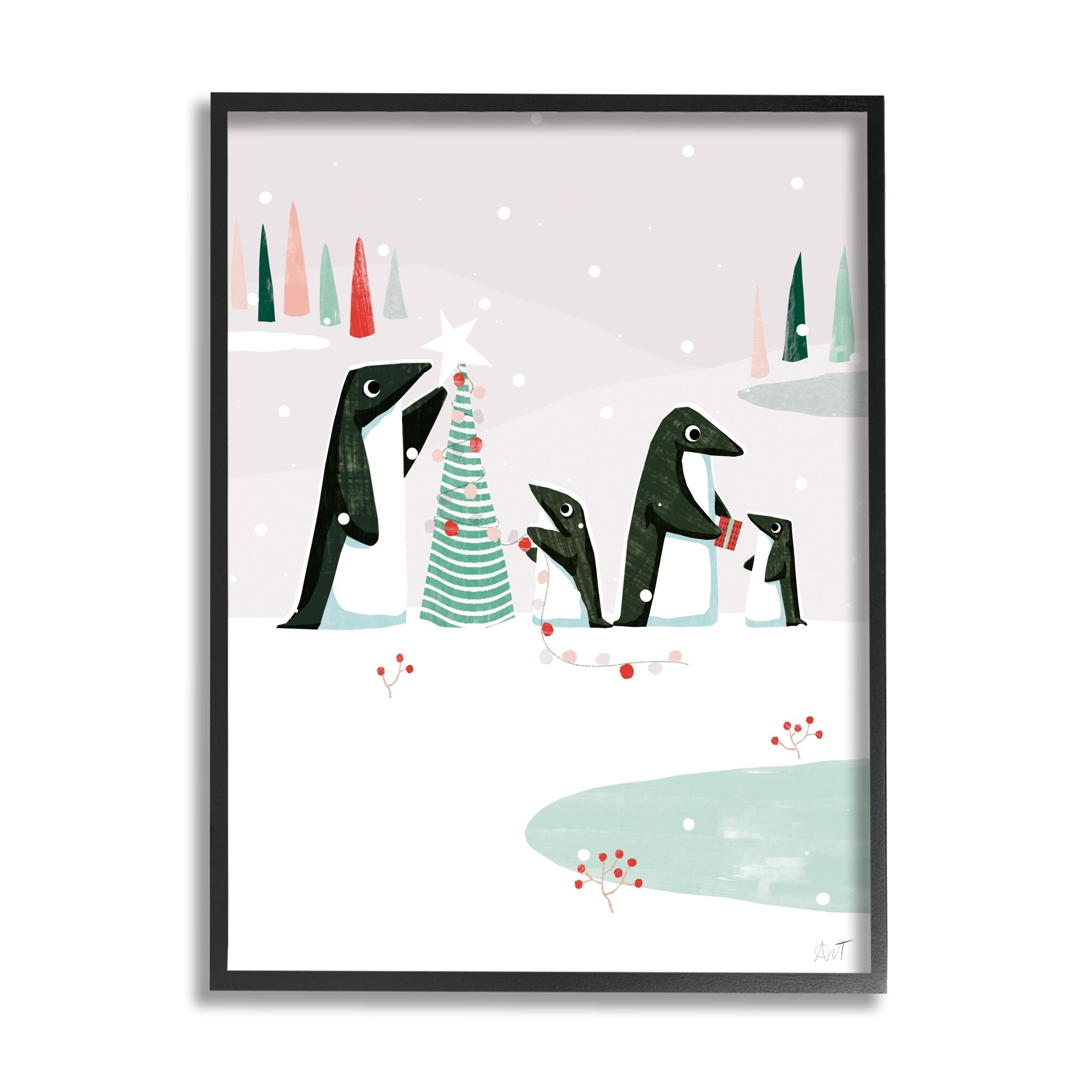thumbnail image 2 of Stupell Industries Framed 14-in H X 11-in W Vintage/Retro Wood Print In... 2 of 11