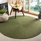 preview thumbnail 89 of 174, SAFAVIEH Handmade Braided Country Casual Lavada Rug 3' Round - Green
