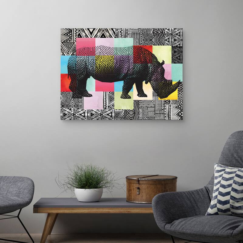Patchwork by Nikki Chu Canvas Art Print