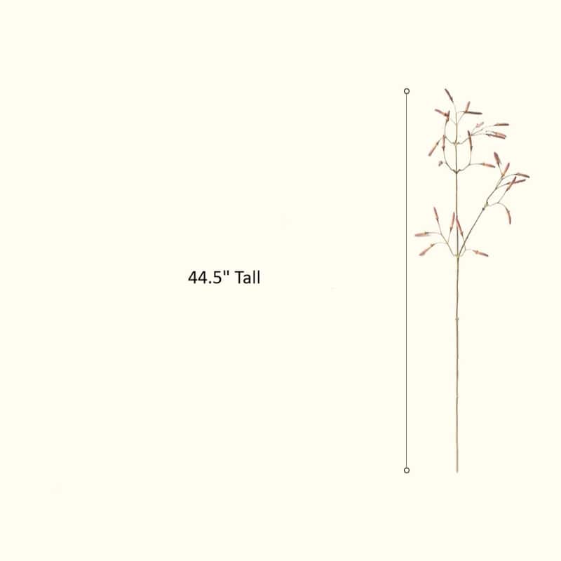 RusticReach Faux Red Bean Stem 44.5" Tall - [A]-One Stem