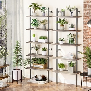 https://ak1.ostkcdn.com/images/products/is/images/direct/23e15bbe771c44ed3f4ce3b1d74ae595446a8168/70%22-Ladder-Shelf-5-Tier-Wall-Mounted-Bookshelf.jpg