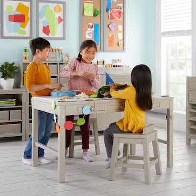 Martha Stewart Crafting Kids' Art Table and Paper Roll
