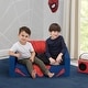 preview thumbnail 2 of 8, Spider-Man Cozee Flip-Out Sofa - 2-in-1 Convertible Sofa to Lounger for Kids by Delta Children