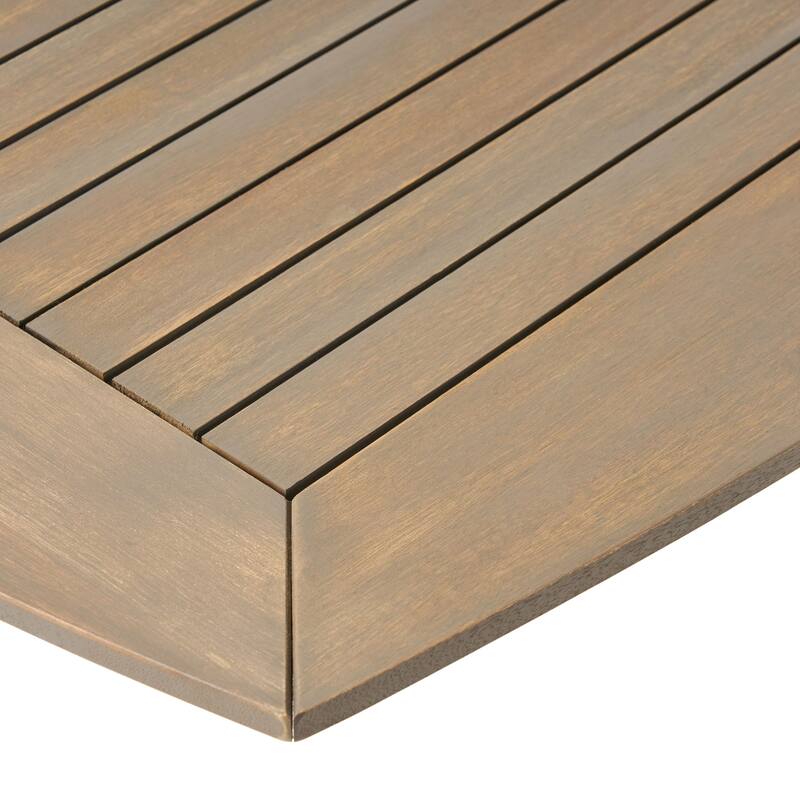 Stamford Outdoor Wood Dining Table by Christopher Knight Home