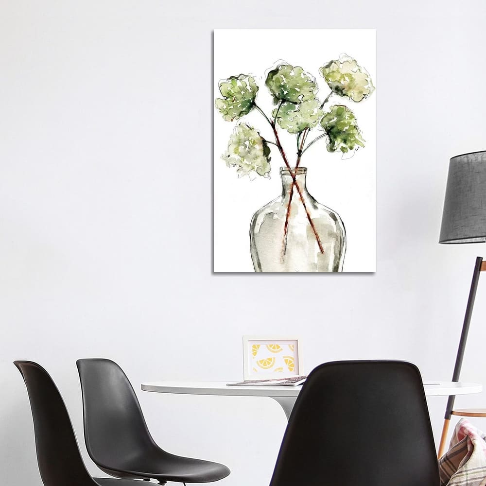 iCanvas "Greenery Vase II" by Sara Berrenson Canvas Print