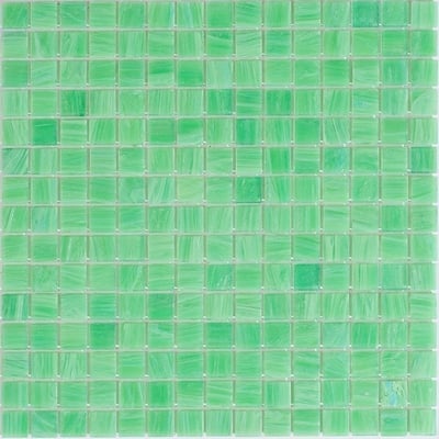 Apollo tile 12" x 12" Celestial Glossy UFO Green Glass Tile (20 sq ft/case) - 20 Pack