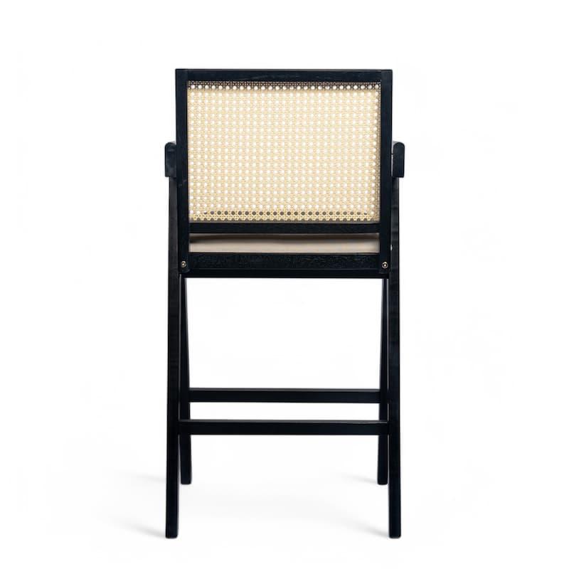 Ostweer Furniture 27" Superior Quality Rubberwood Bar Stool - Natural