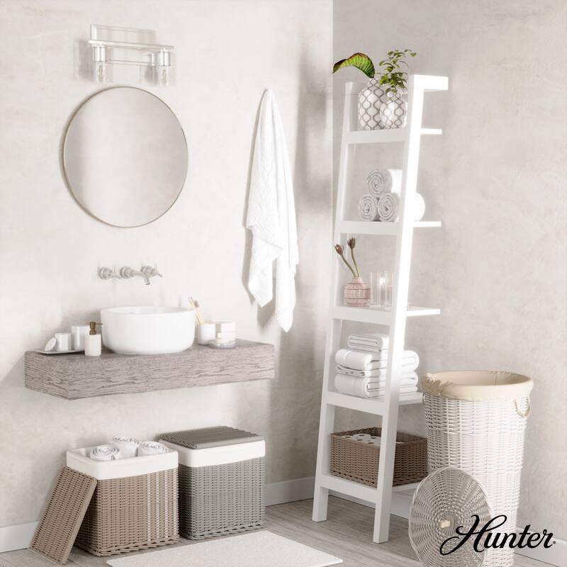 Hunter Kerrison Bathroom Vanity Wall Light - Contemporary, Industrial, Transitional - Damp Rated!