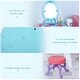 preview thumbnail 8 of 16, Qaba Kids Vanity Makeup Table Set with Chair, Pretend Play Toy for 3 Year Old Girls and Above