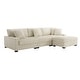 preview thumbnail 107 of 153, 118.4"W Plush Modular Sectional Sofa with Pillows