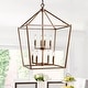 preview thumbnail 96 of 198, Marion Lantern Metal LED Pendant, by JONATHAN Y