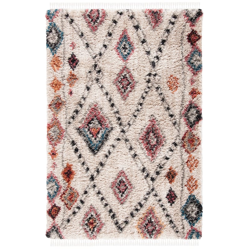 SAFAVIEH Morocco Zela Boho Tassel Rug