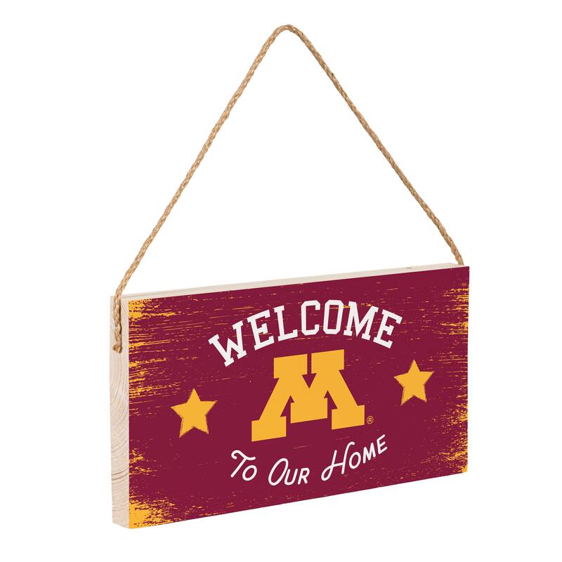 University of Minnesota Wooden Door Decor Wall Sign - Multi-Color