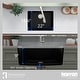 preview thumbnail 21 of 49, Karran Undermount 24.38 in Single Bowl Quartz Kitchen Sink