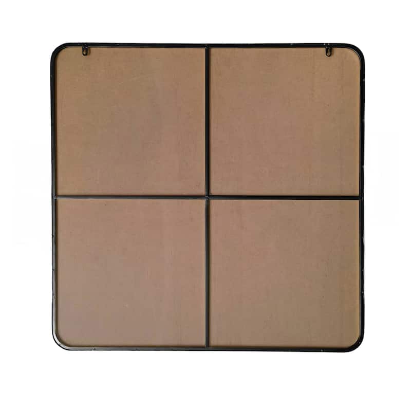 Wall Mirror Square Mirror Metal Framed Mirror