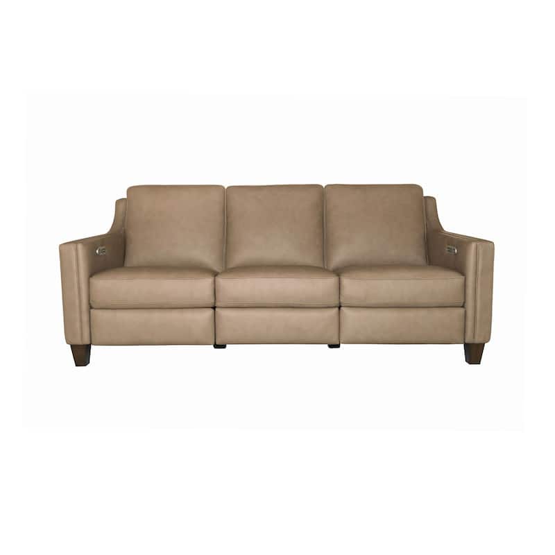 Finley Leather Power Inclining Sofa by Flexsteel - 82" x 36" x 38"
