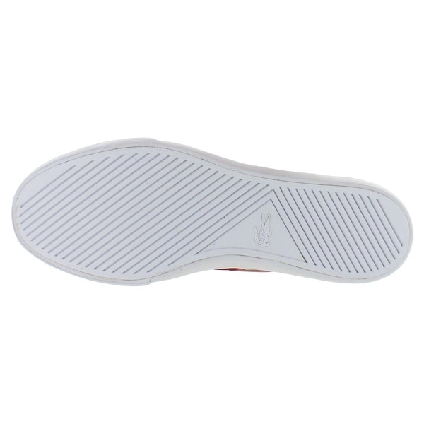 lacoste black esparre deck trainers