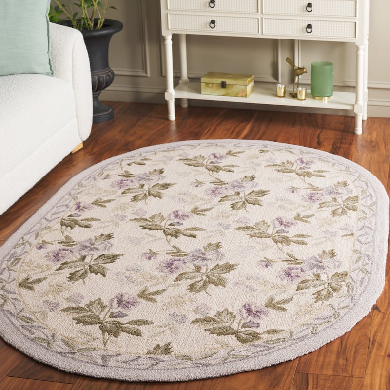 SAFAVIEH Handmade Chelsea Gunna French Country Wool Rug
