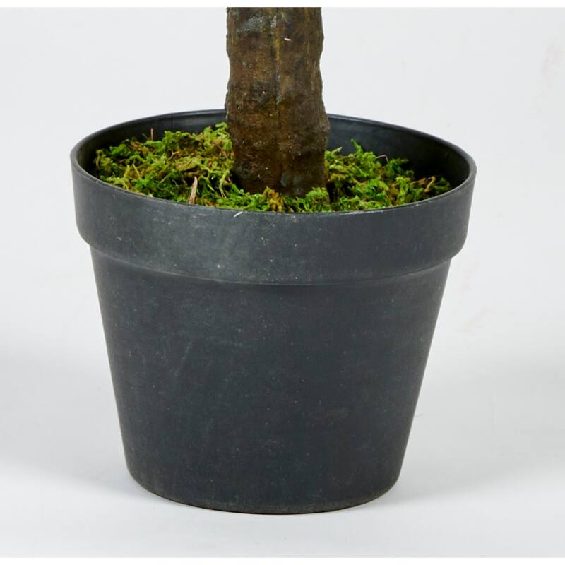 48" Artificial Wisteria Tree with Moss - Purple - 48